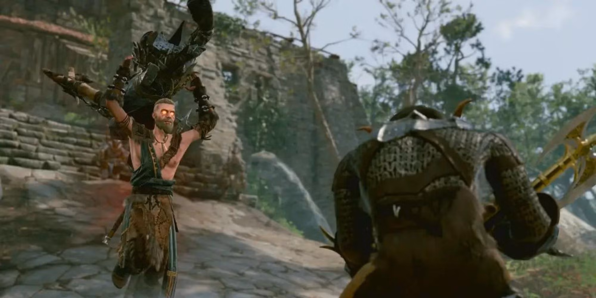 Gnome Throw Barbarian in action